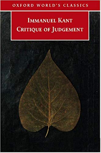 Critique of Judgement